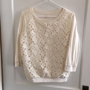 Loft Ivory Top